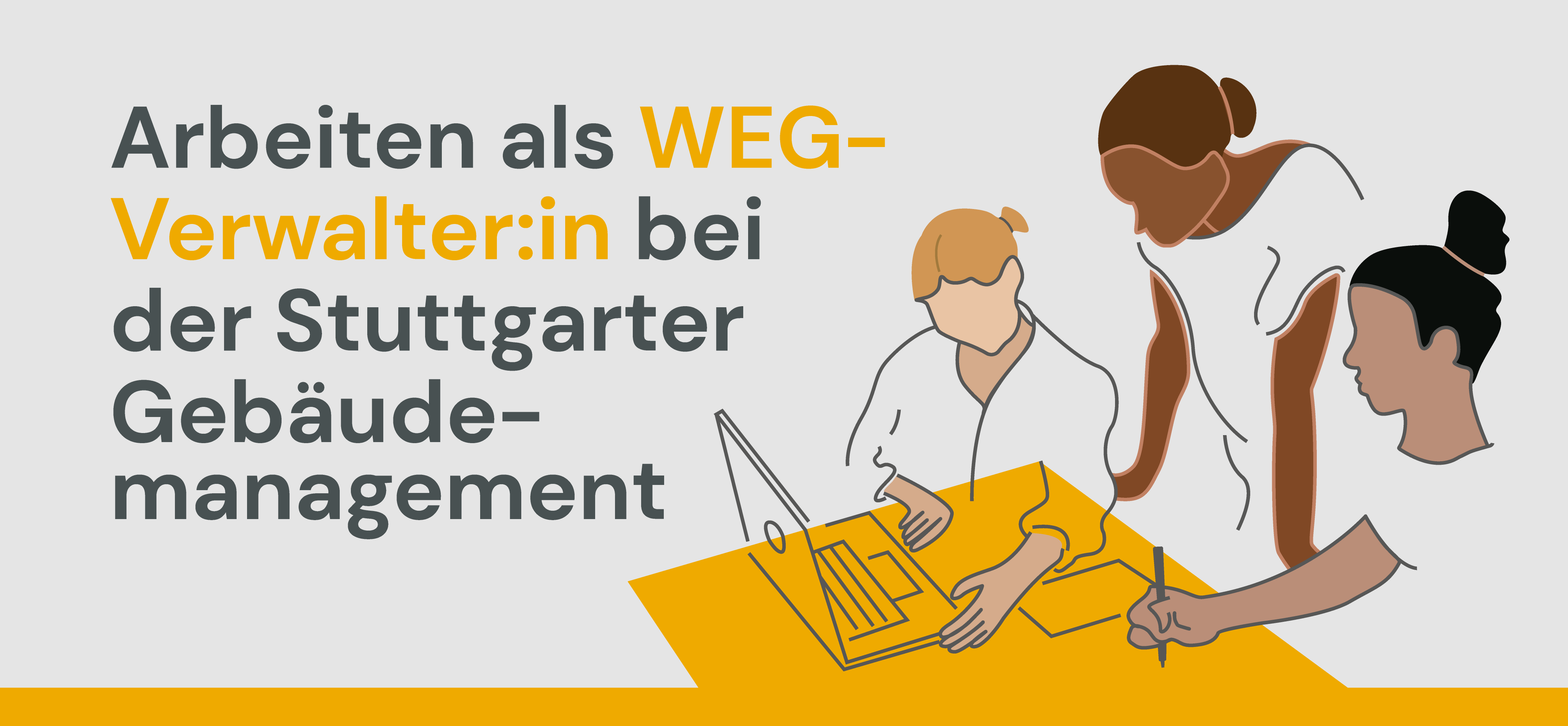 Arbeiten als WEG Verwalter*in bei der Stuttgarter Gebäudemanagement – Komm ins Team!